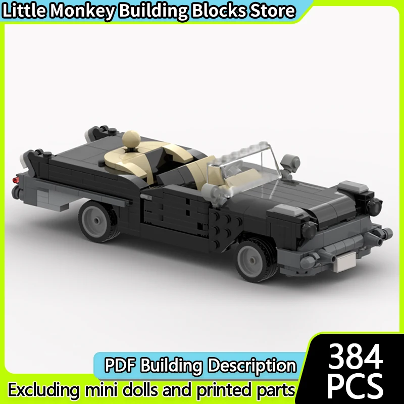 

Speed Racing Car Model MOC Building Bricks Luxury Convertible Car Modular Technology Children Holiday Gifts Assemble Toys Suit