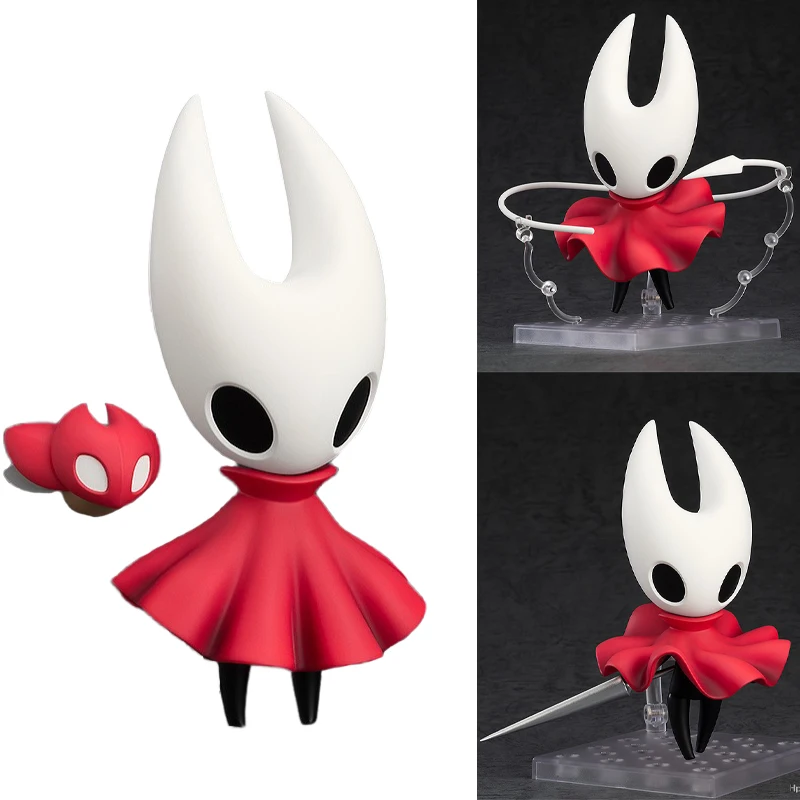 10cm #2196 Hollow Knight Silksong Hornet Anime Figure #2195 The Knight Action Figure Quirrel Figurine Collectible Model Toy Gift