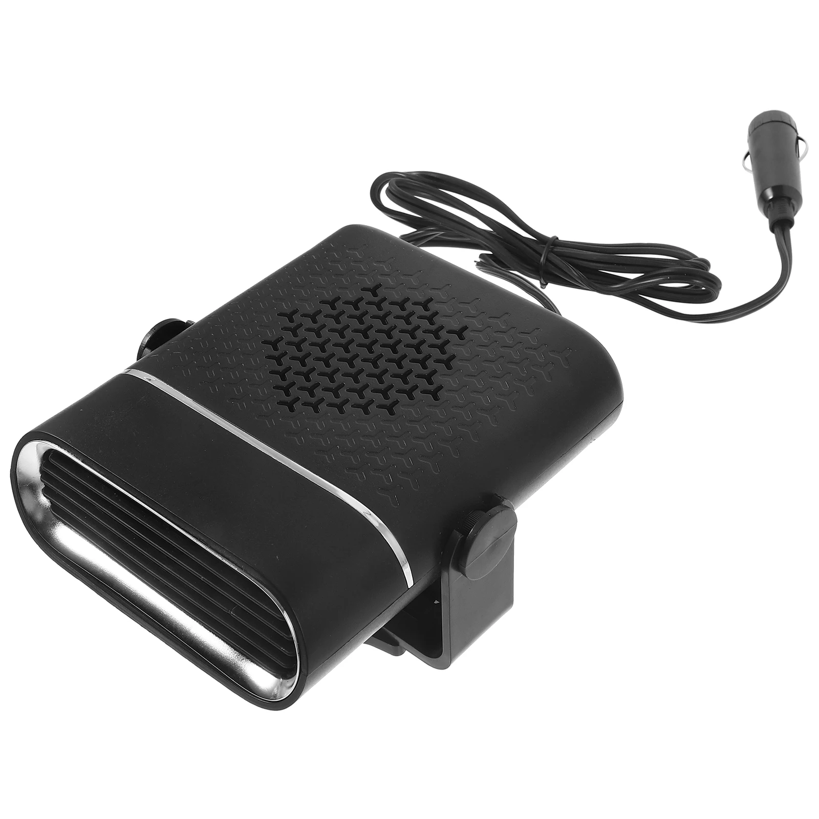 

Portable Car Heater Windshield Defroster Adjustable Fan Vehicle Defogger ABS Copper Material Efficient Use Wide Range