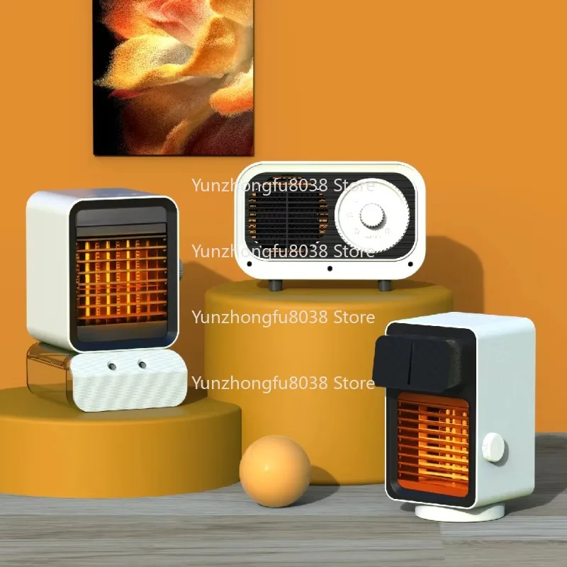220V-240V US Plug Winter Hot Sale Electric Heater with Humidifier Hot and Cold Fan