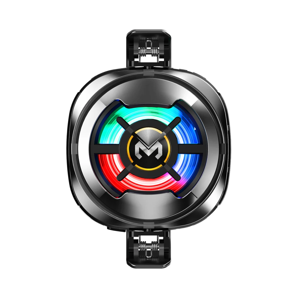 Cell Phone Cooler RGB Phone Cooling Fan Semiconductor Heatsink Cooling Magnetic Mobile Phone Radiator For Gaming CX-06