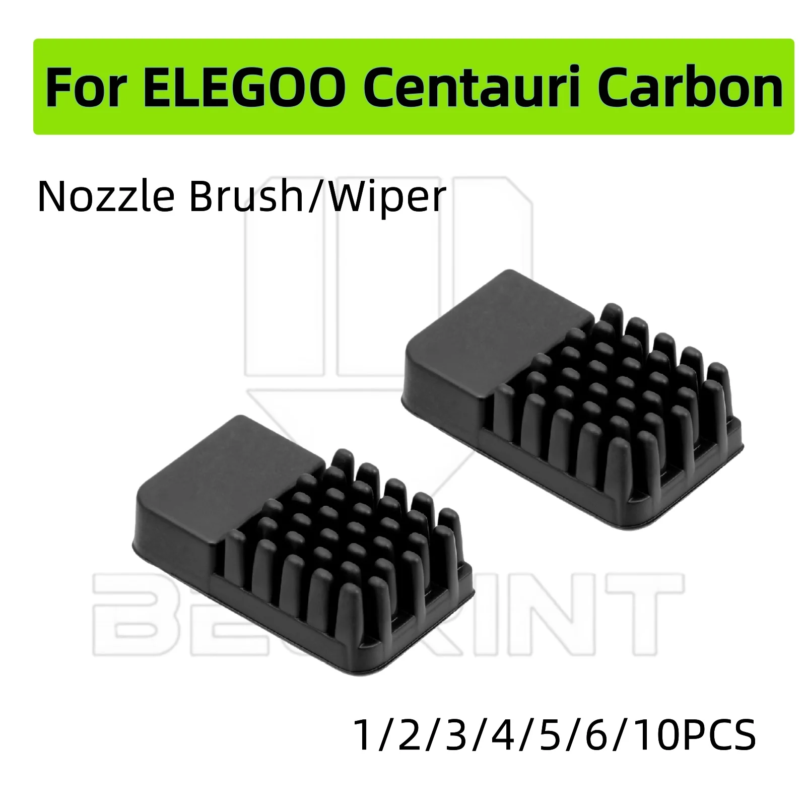 

Nozzle Wiper Kit for Elegoo Centauri Carbon–Includes Silicone Nozzle Brush and Hotend Silicone Sock, 3D Printer Accessories