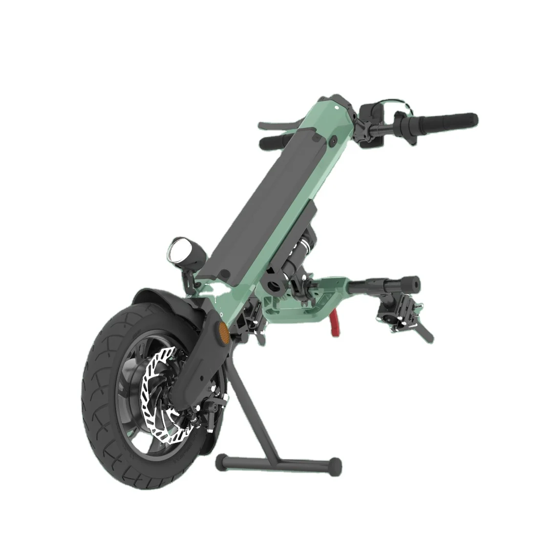 Portable Removable Manual Wheelchair Walker for the Elderly and Disabled