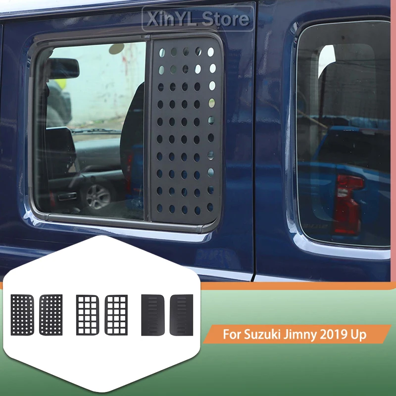 

Aluminum Car Rear Window Glass Decoration for Suzuki Jimny 4-door 2019 2020 2021 2022 2023 2024 Exterior Accessories