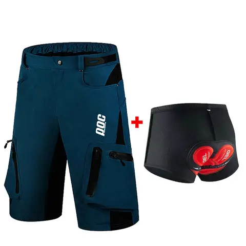 남성용 엔듀로 MTB 의류, LairschDan POC 자전거 반바지, 방수 오토바이 내리막 짧은 바지