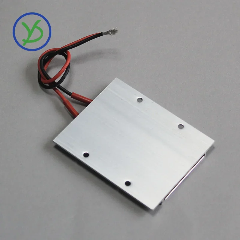 Placa calefactora termostática de cerámica PTC, 77x62mm, montaje de cuentas de lámpara LED, elemento calentador eléctrico de 12 ~ 220V, estación de desoldar, 2 uds.