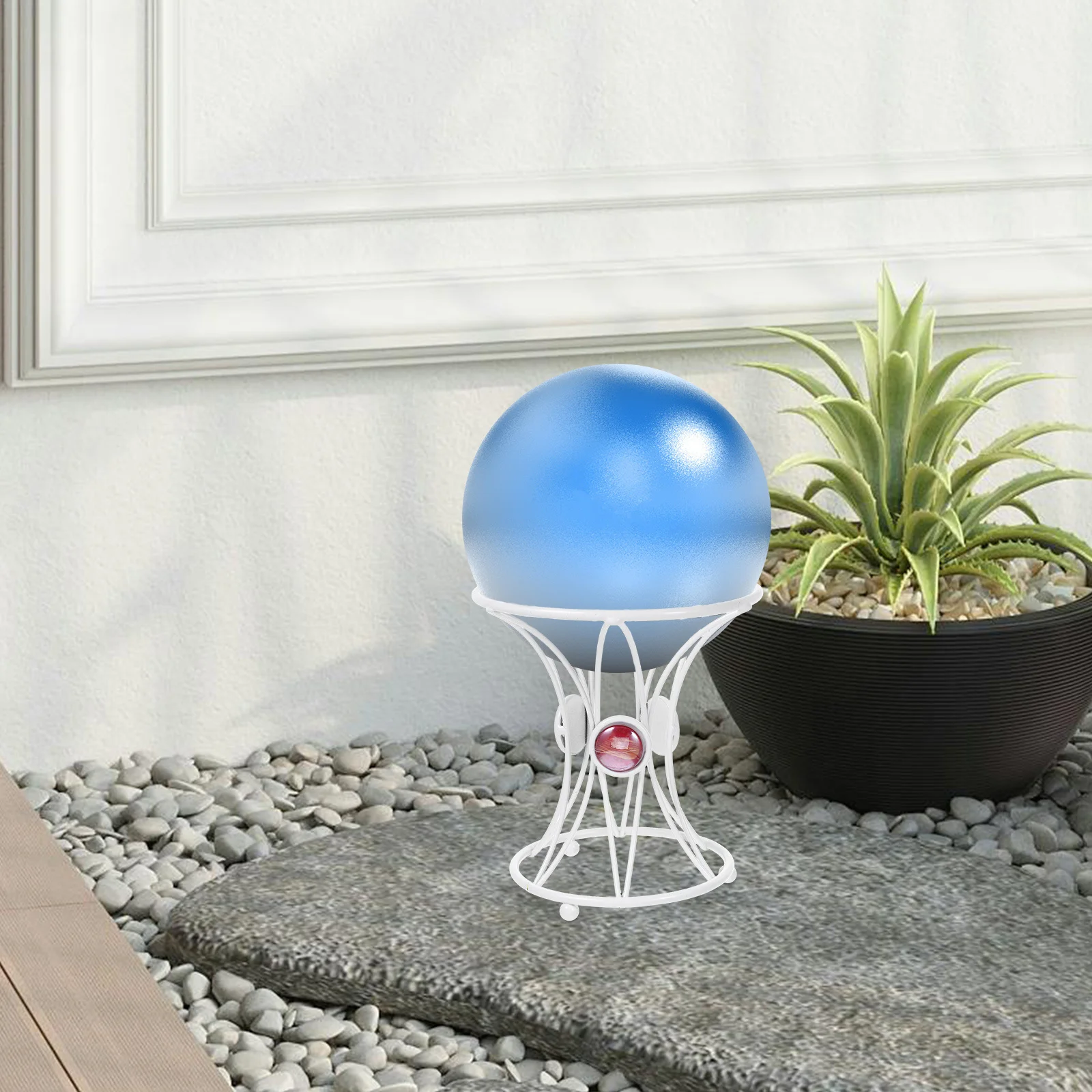 

Creative Metal Gazing Ball Stand European Style Durable Garden Globe Holder Outdoor Display Rack Patio Decoration