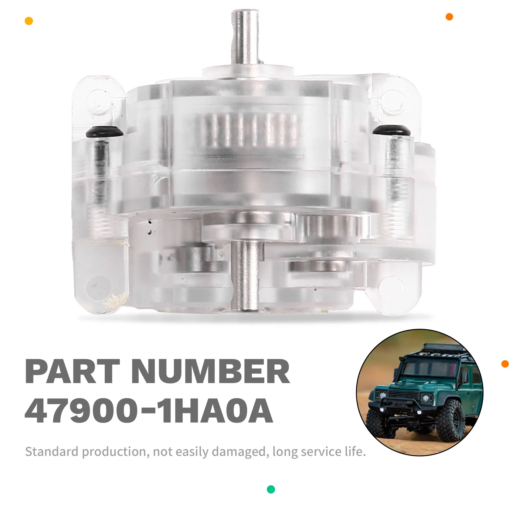 

FBIL-Metal For 1/18 TRX4M RC Crawler Car Transmission Gear Box Gearbox Housing Upgrade Part