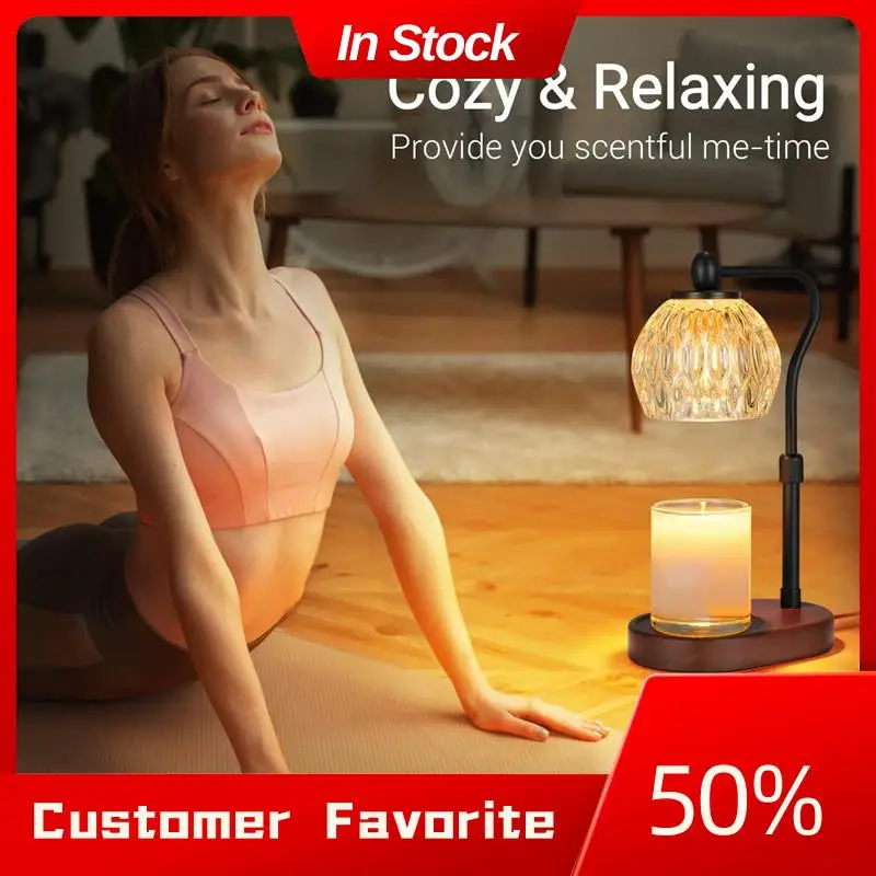 Top Sale Candle Warmer, Candle Warmer Lamp With Timer & Dimmer Candle Warmer Height Adjustable Scented Candles US Plug Easy Inst