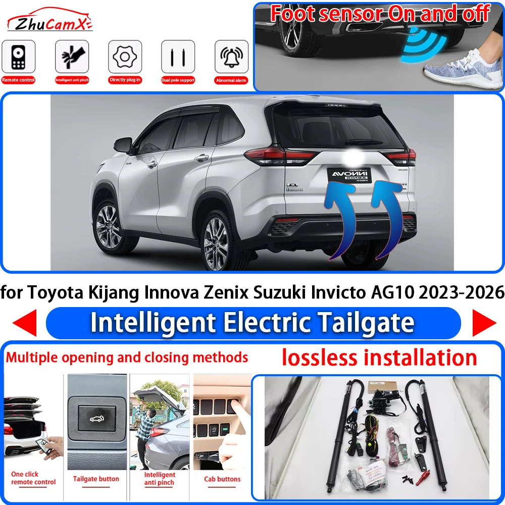 for Toyota Kijang Innova Zenix Suzuki Invicto AG10 2023-2026 Power Liftgate Trunk Electric Suction Tailgate Tail Gate Lift Strut