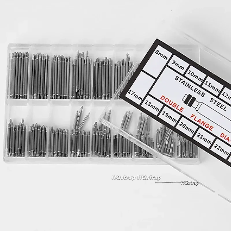 360pcs 270pcs 8mm-25mm Stainless Steel Watch Spring Bar Watch Strap Pins 1.5mm 1.8mm Diameter Watch Band Link Pin Repair Tools image 4