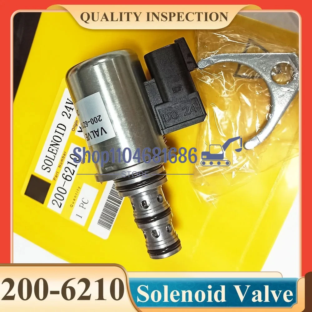 

200-6210 Solenoid Valve 12V/24V 2006210 For 420E 430E 432E 434E 444E 450E 450F TH220B TH330B TH340B TH350B TH355B TH460