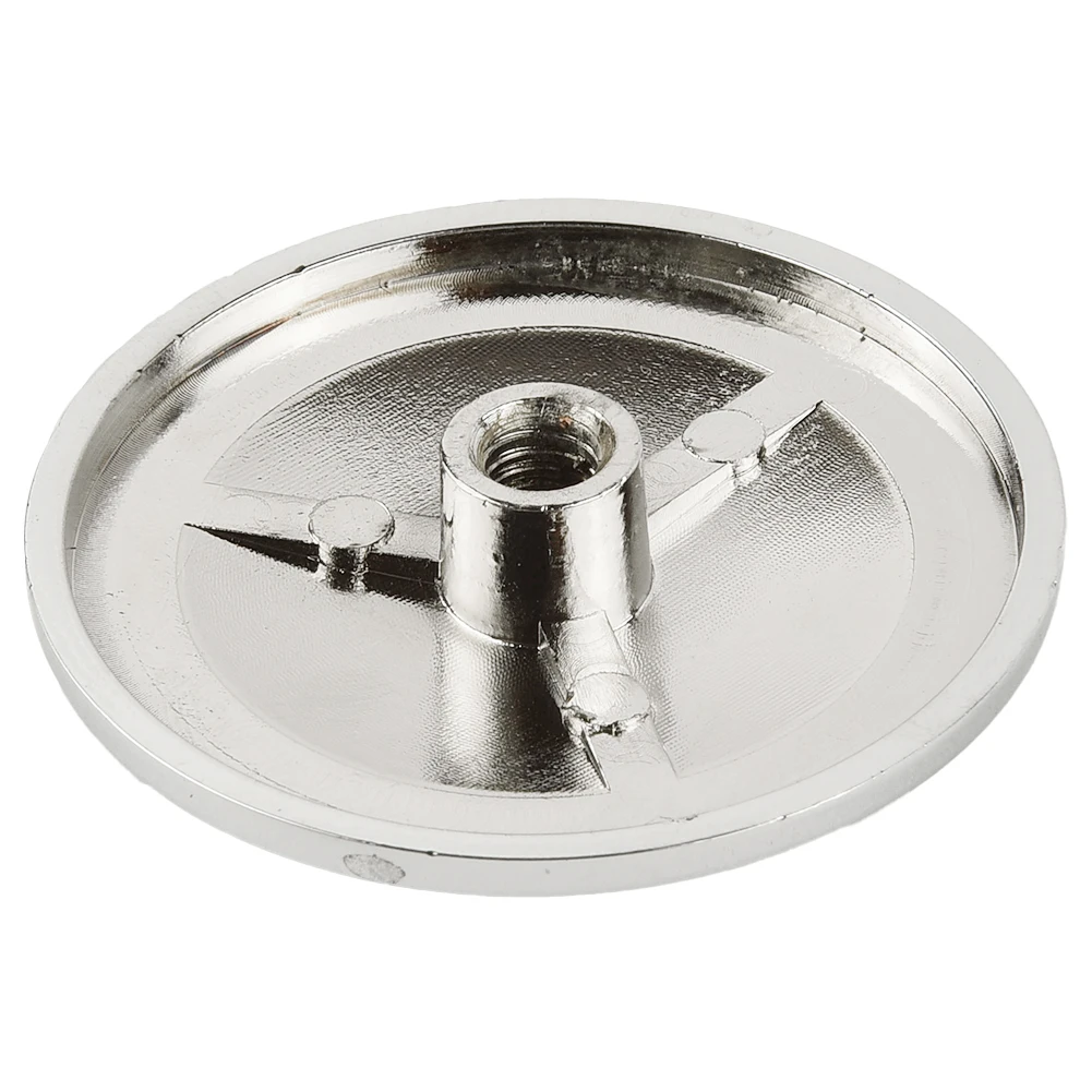 Pelindung lubang keran, 1 buah penutup lubang keran 2.3x2 inci Zinc Alloy dapur lubang keran lubang sabun Dispenser lubang dekorasi penutup