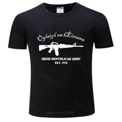 Tshirt men summer top tees Men t shirt Women novelty tshirt The Irish Republican Army Ira new fashion tee-shirt man tee