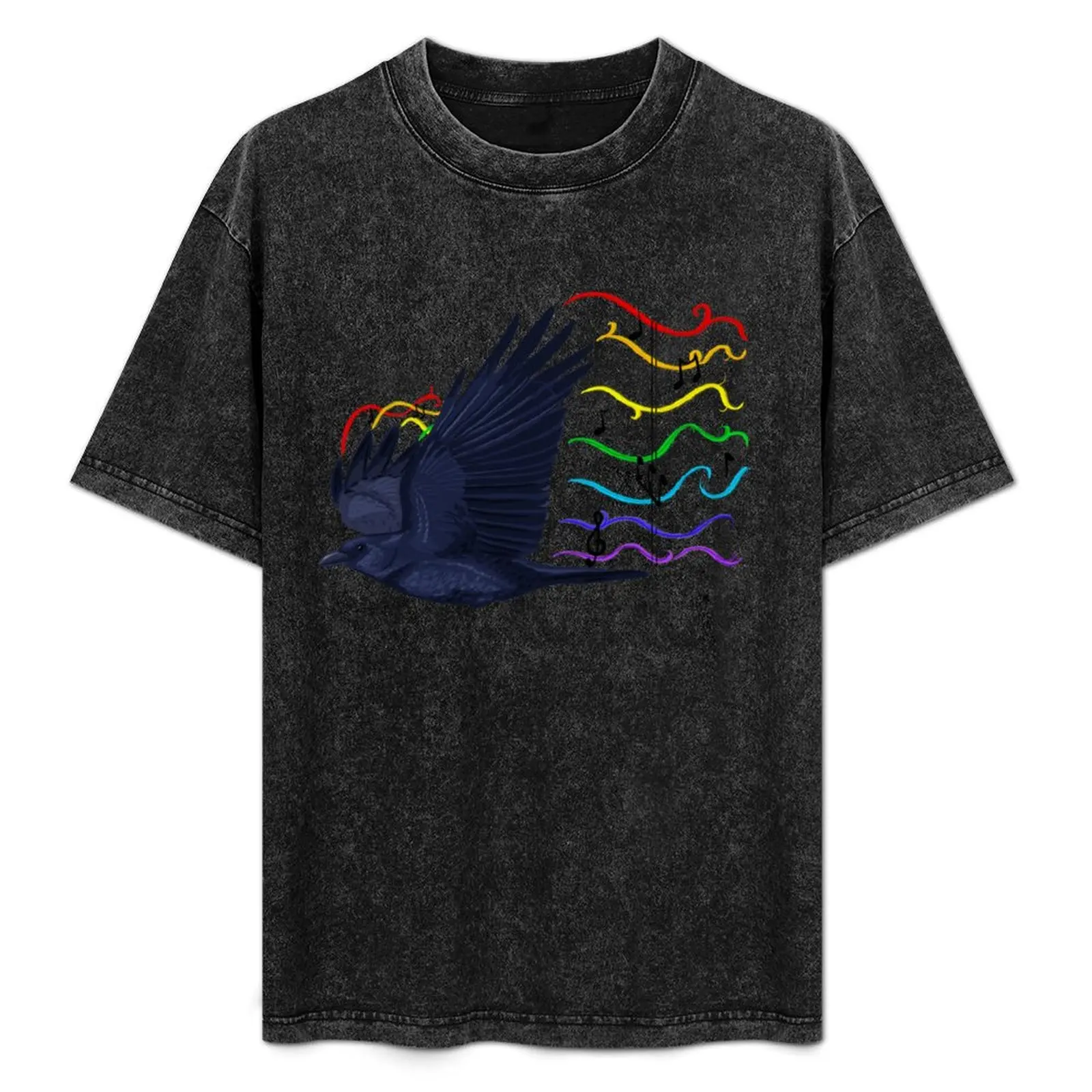 

Crow's Music T-Shirt Lightweight Sport Basic T-Shirt