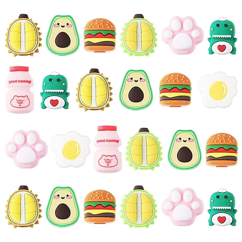 Cute Fruits Cartoon Animal Earphone Cable Protector Cord Wire Protection Mini Cover Charging Cable Winder High Quality Protector