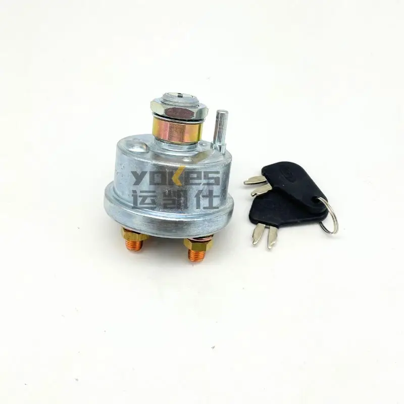 7N-0718 7N-0719 E320C 320B 2 Lines Key Ignition Switch For Caterpillar Parts Excavator Accessories