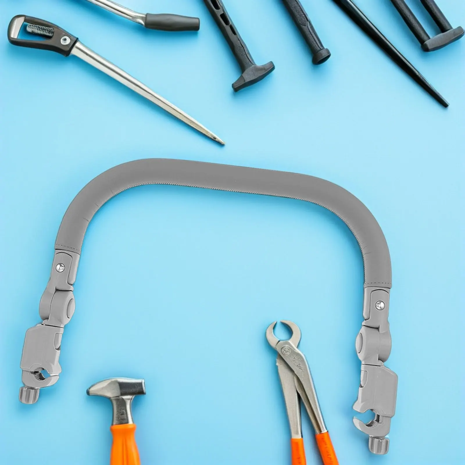 

Универсальная регулируемая ручка-удлинитель для детской коляски с чехлом из ПУ, замена ручки для малышей