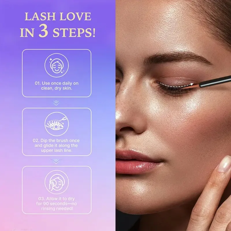 Advanced Mascara Wimpernwachstumsserum für längere, vollere Wimpern, empfindliche Augen