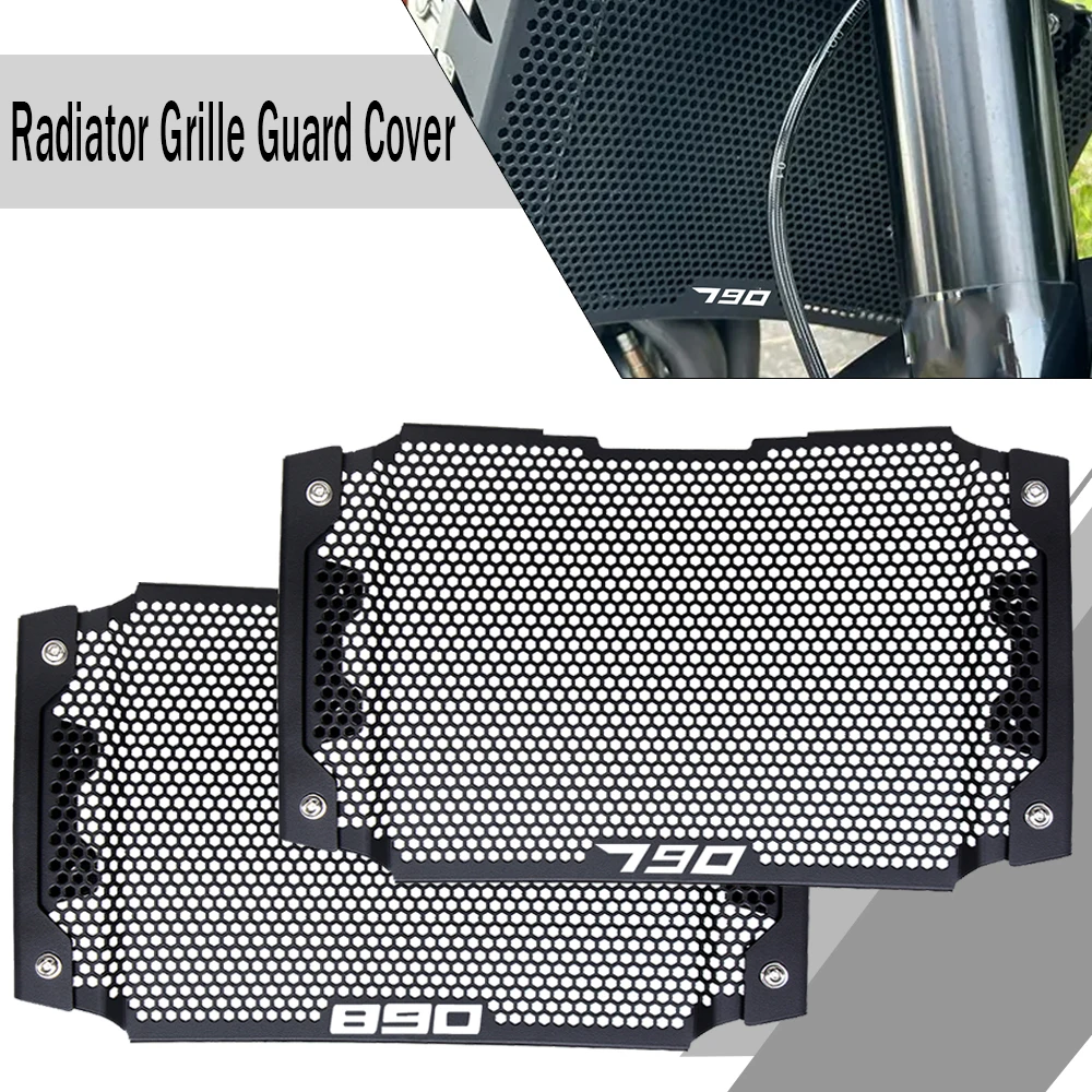 

Motorcycle Accessories Radiator Guard Grille Cover Protector Protecton FOR 790 Duke 790 Duke790 790Duke 2018 2019 2020 2021