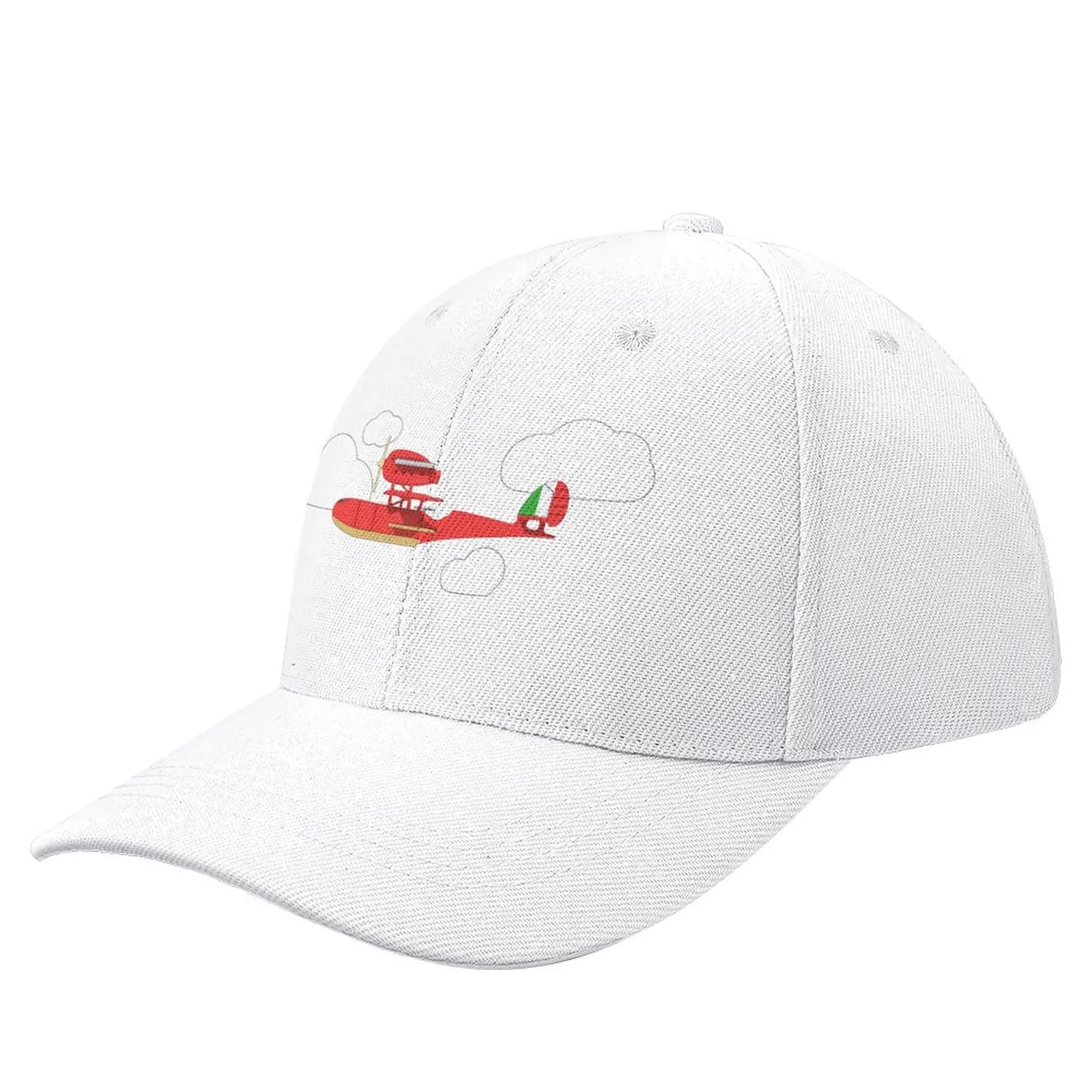 Topi bisbol Crimson Pig Red PlaneCap topi Anime topi pesta busa pantai topi Pria Wanita