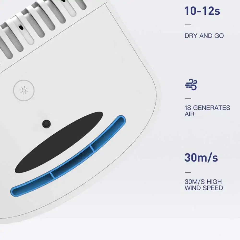 Händetrockner Vollautomatischer Induktions-Händetrockner Toilette Secador Maos Eletrico