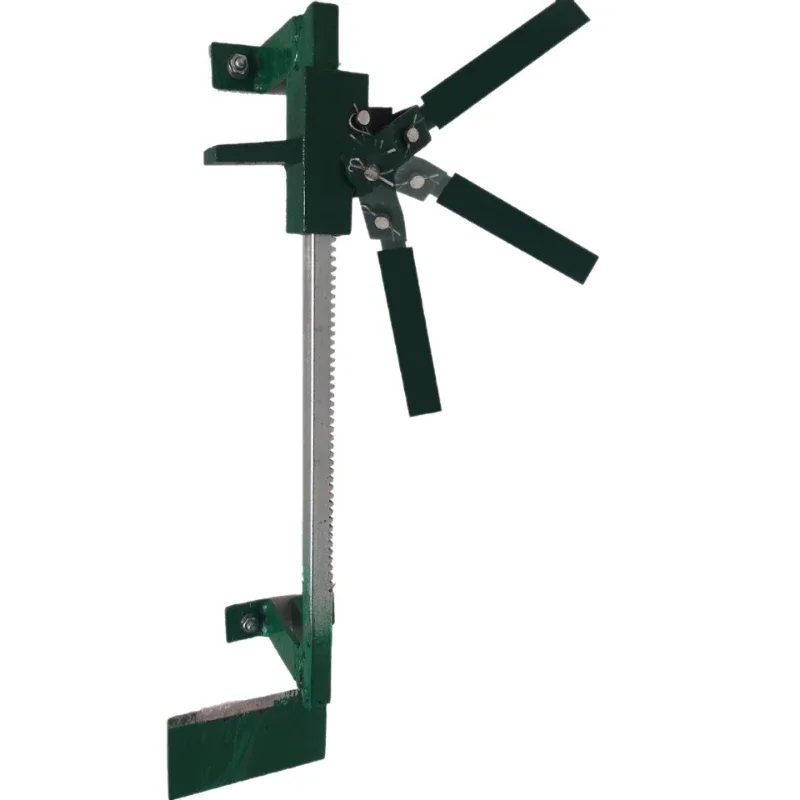 

Manual wall-mounted wood splitter for fireplaces, household fireplaces, roasting fires
