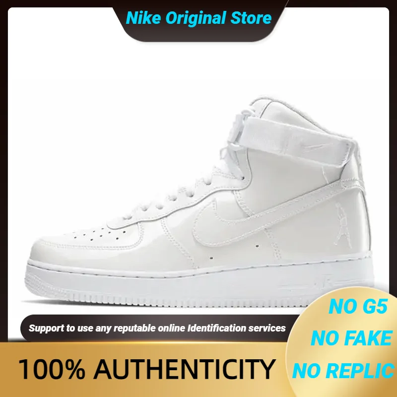 Nike Nike Air Force 1 High Sheed White Sneakers shoes 743546-107