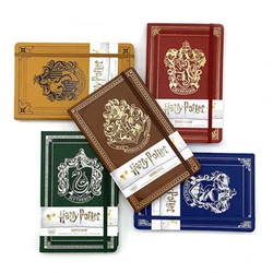 2024 New Harry Series Notebook Hogwartss Hufflepuff Badge Gryffindor Ravenclaw Slytherin Creative Retro Diary Ledger Kids Toys