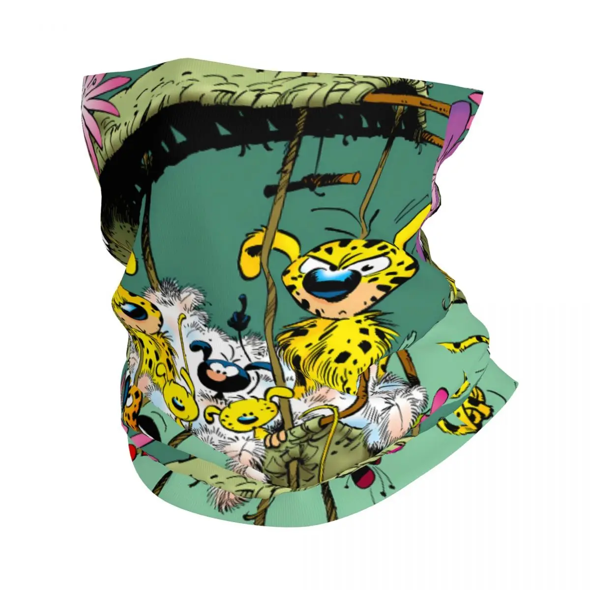 

Комикс, Леопардовый, Искусственный шарф, бандана, шея, гетры, Обложка для лица, повязка на голову