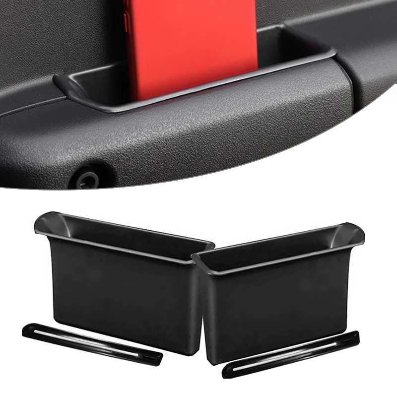 

2PCS for Suzuki Jimny JB64 JB74 2019-2023 Car Door Inner Armrest Storage Box Organizer Tray Phone Holder Interior Accessories