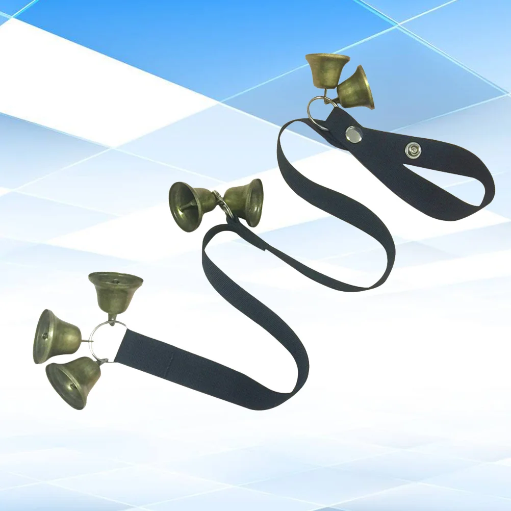 Campanas de puerta para perros y mascotas, 7 campanas de cobre, cinta de nailon ajustable, sonido fuerte, entrenamiento para ir al baño, elaboración casera