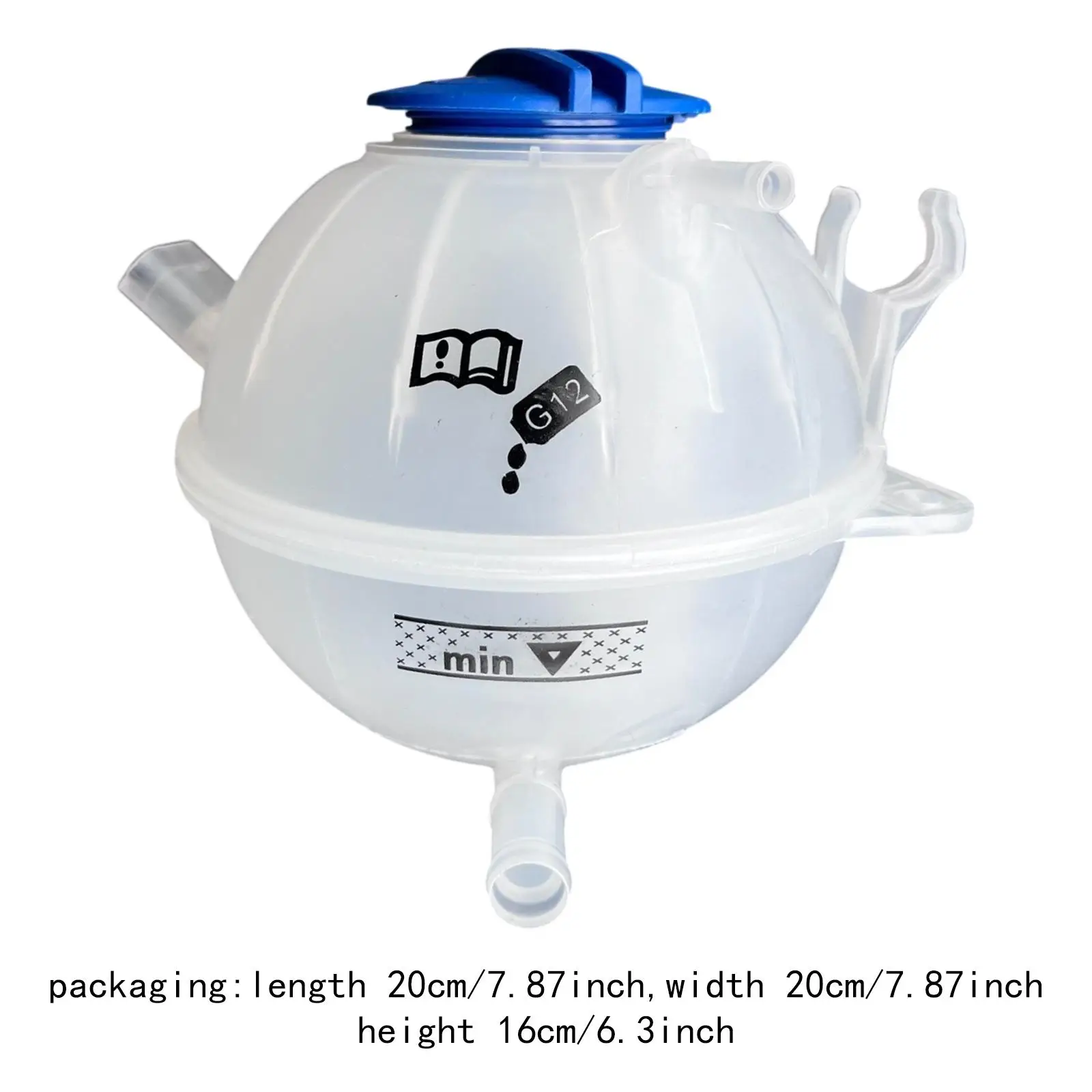 Reservatório de expansão do líquido refrigerante, 1K 0121407 A, peças convenientes fáceis de usar, resistentes ao desgaste, substituem o tanque de transbordamento