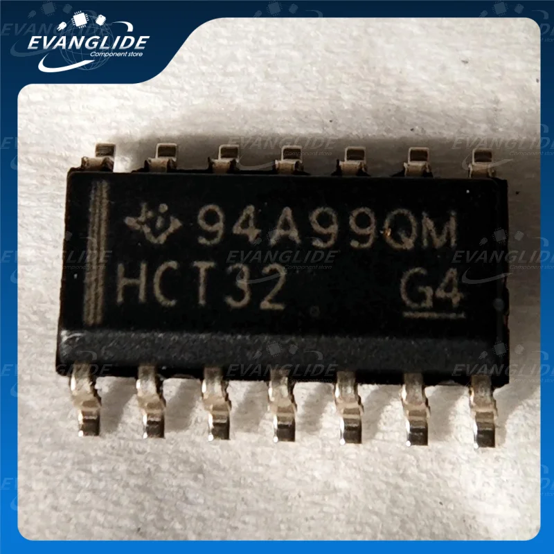 10PCS/LOT SN74HCT32DR 100% Original & New Components Logic Gates Quadruple 2-Input Po sitive-OR Gates A 5 A 595-SN74HCT32D SOP14