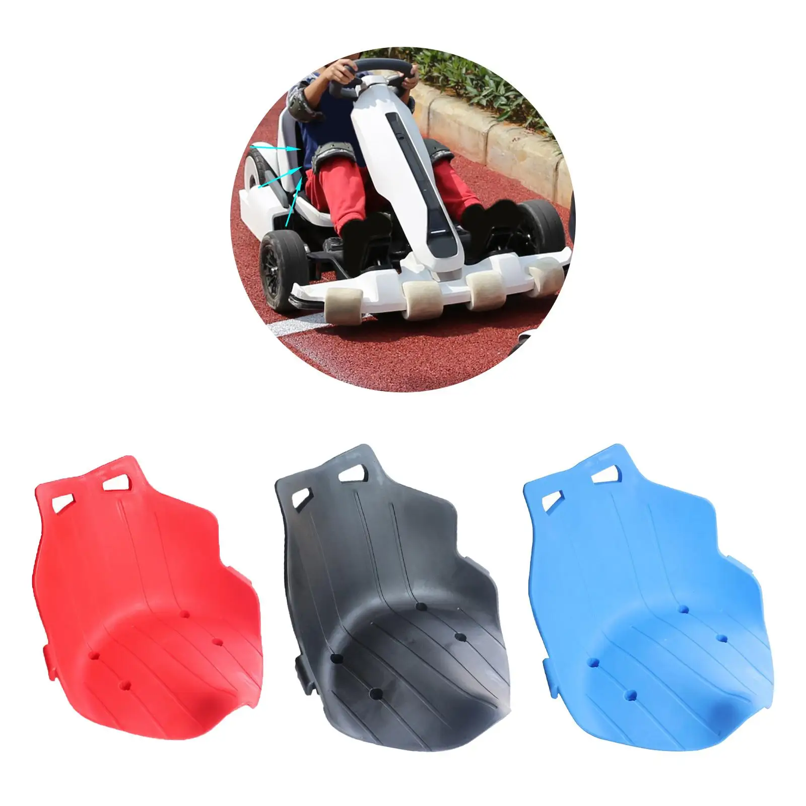 مقعد السيارة للأطفال Racing Go Kart، ملحق ذو ظهر منخفض يمكنك صنعه بنفسك