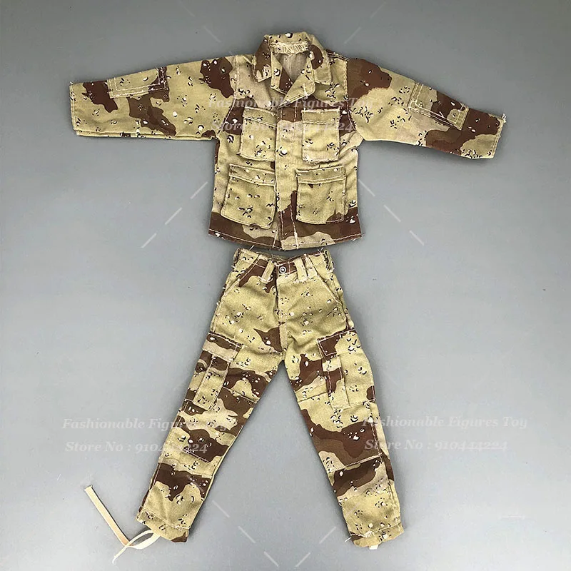 1/6 Mannen Soldaat Special Forces Jungle Camouflage Jas Broek Monteur Kleding Modern Combat Uniform Fit 12 "Actiefiguurmodel