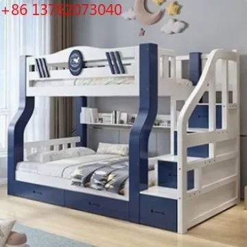 

All solid wood upper and lower double-layer high and low bed mother bed upper and lower bunk mother and child child bed
