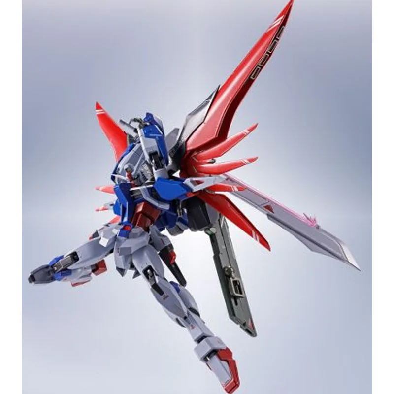 Bandai – figurine de dessin animé authentique THE ROBOT SPIRITS ZGMF/A-42S2 Destiny Gundam Spec II 140mm, jouets d'action pour garçons, cadeau pour enfants