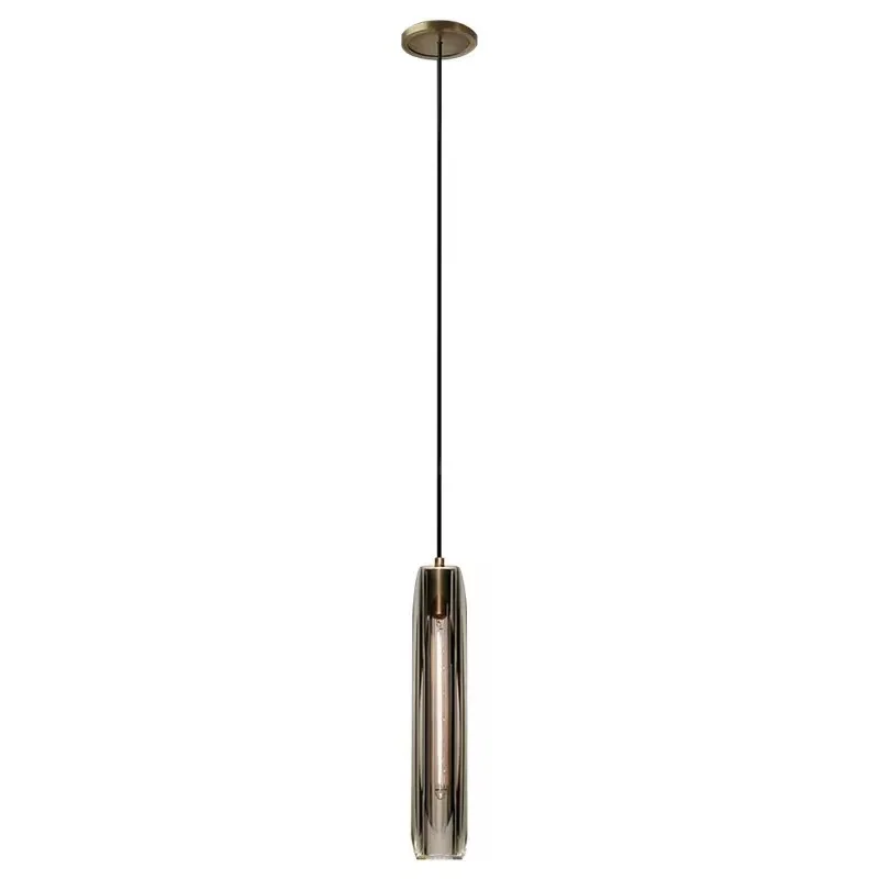 Moderne glazen kroonluchters Nordic goud zwart koper hanglamp kristal LED hanglamp voor woonkamer home decor binnenlamp - afbeelding 2