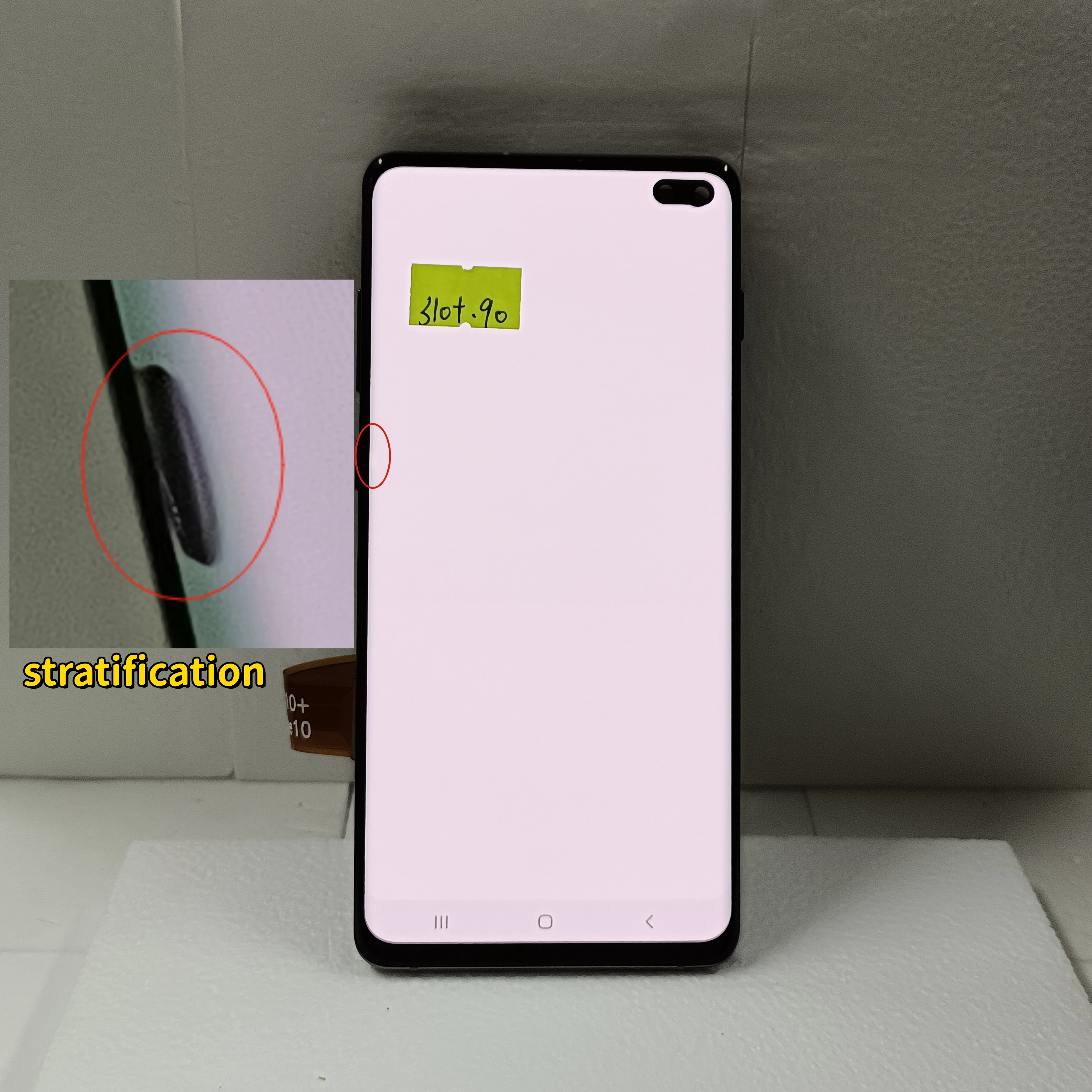 6.4\'\' Amoled For Samsung Galaxy S10 Plus Lcd Display Touch Screen Digitizer Assembly S10+ G975 G975f G975u Display With Defects