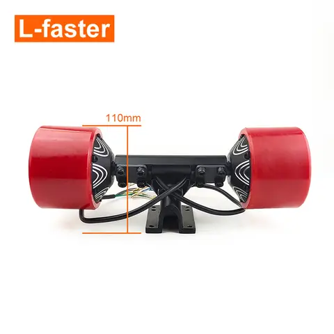 350W elektrisk skateboard hjuldrivningskit 90mm borstlös navmotor lastbil trådlös fjärrkontroll för dubbeldriven elektrisk bräda 8 best sales elektrisk longboard - №3