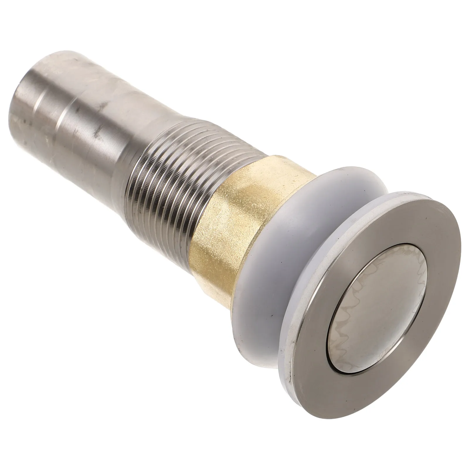 

Stainless Steel RV Floor Drain Accessories Compact Heavy duty Odor Blocker Leak proof Easy Install Resistant Wear for Bathroom