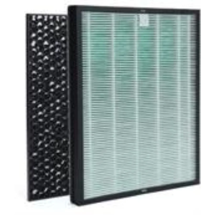 

Home air purifier replacement filter for SPA-550A/SPA-625A: activated carbon + HEPA, white, odor and particle removal