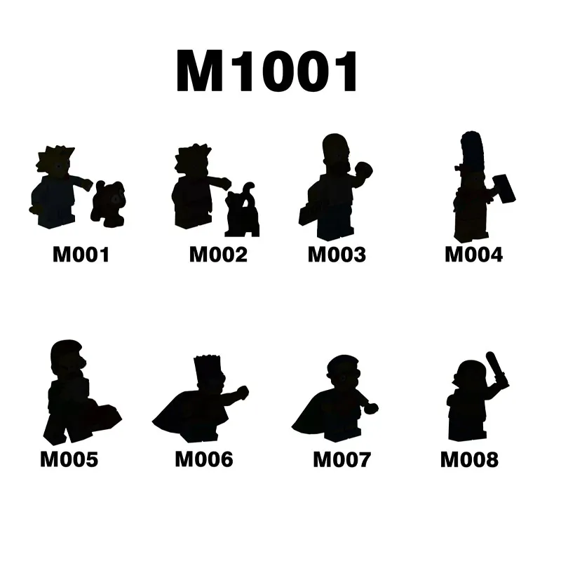 

Action Figures Movie cartoon Building Blocks M1001 M1002 M001 M002 M003 M004 M005 M006 M007 M008 M009 M010 M011