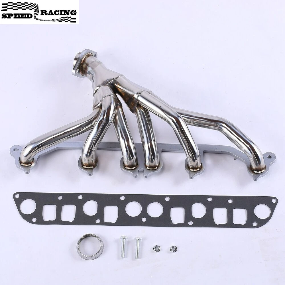 

For 1991-1999 Jeep Wrangler Cherokee 4.0L L6 TJ YJ Stainless Manifold Header for 1991-1999 Jeep Grand Cherokee ZJ 4.0L 6CYL