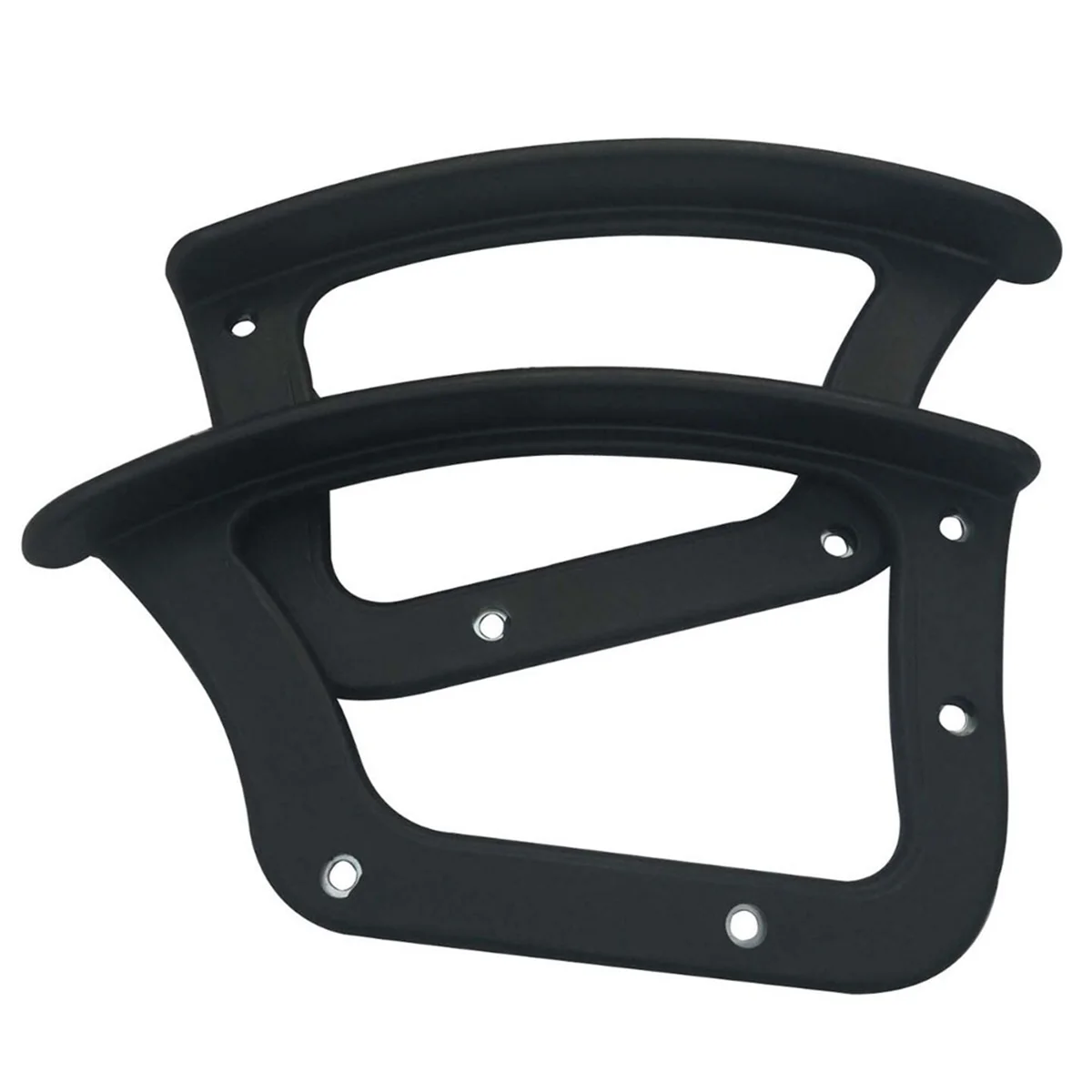 AD11 كرسي مكتب مساند للذراعين كراسي الألعاب مساند للذراعين البلاستيكية الثابتة ملحقات الكرسي