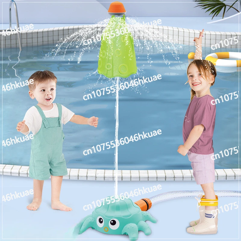 Octopus Outdoor Sprinkler Flying Water Rocket Summer Octopus Sprinkler Children's Bathroom Water Toy