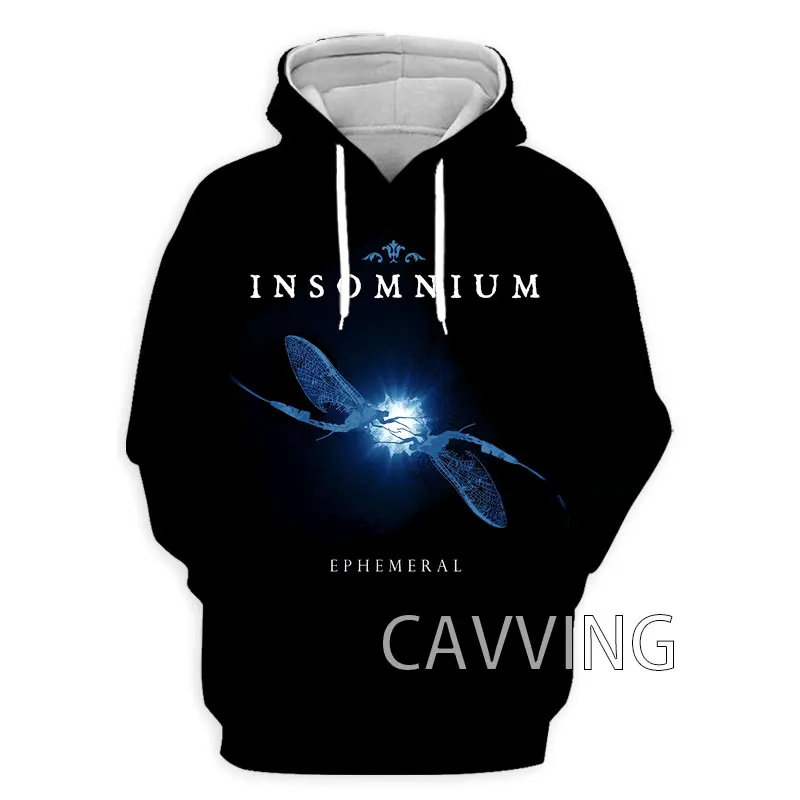 Insomnium Rock 3D Printed Fashion Hoodies Hooded Sweatshirts Harajuku Hoodie Sweatshirts Tops Clothing for Women/men