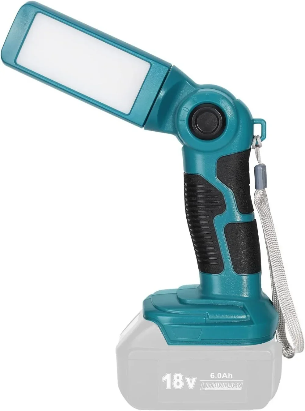 Lanterna LED sem fio para Makita, luz de trabalho manual, holofotes, lâmpada exterior, lâmpada de mesa USB, bateria Li-ion, 18V