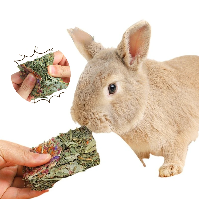 3/1pieces Rabbit Chew Toys Mixed Natural Flower Chew Toys Treats For Rabbits Bunny Chinchilla Guinea Pig Hamster Molar Snacks